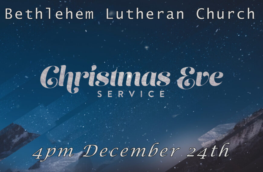 12/24/22 Christmas Eve Service 4:00pm