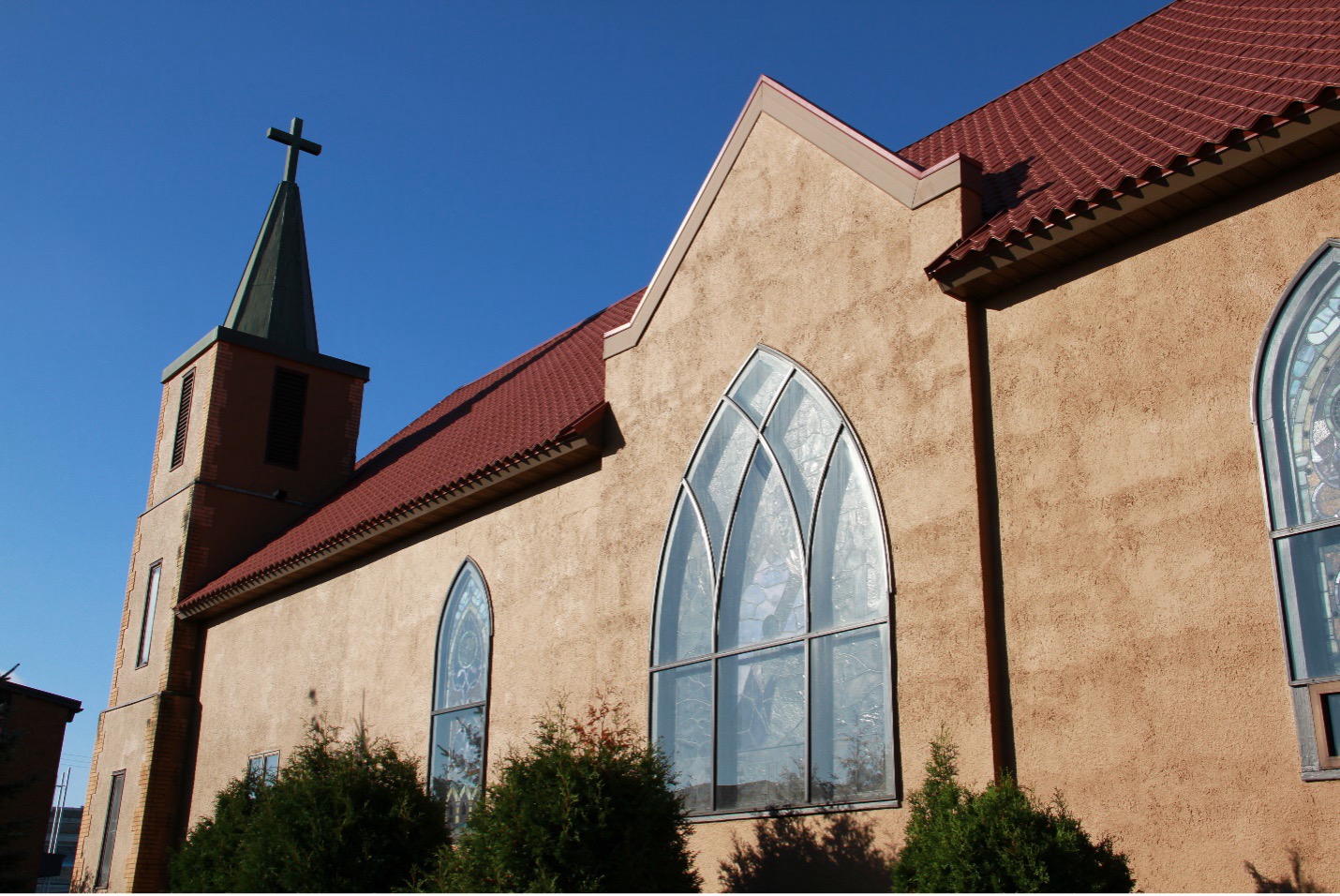 Image of the alter at Bethlehem Lutheran Church.