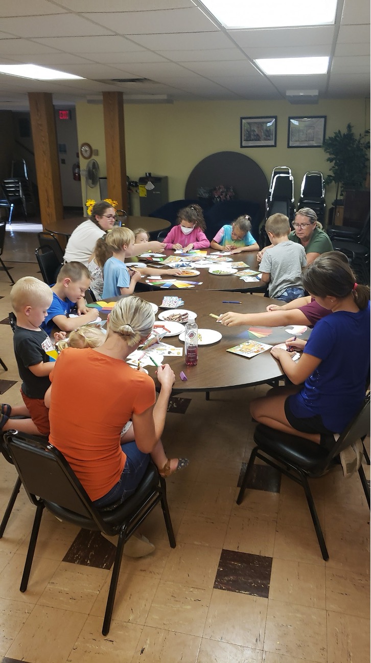 Image of kids at church.